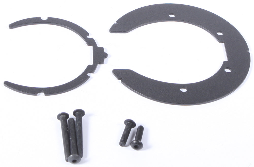 GIVI Tanklock Mount 270-6017 for motorcycle luggage, shown attached to a motorcycle fuel tank with mounting hardware.