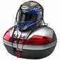 GIVI Trekker elastic net luggage net with hooks for securing gear on motorcycle or bike luggage racks.