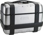 GIVI Trekker side case for motorcycle luggage, 46L capacity, black, with dimensions 20.7x12.2x16.2 inches, outdoor travel gear