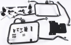 GIVI mounting hardware rapid release sideframes for BMW motorcycles, made of durable brackets and mounts for easy installation.