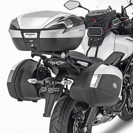 GIVI V35 side case hardware mounts and brackets for motorcycle luggage, designed for secure attachment and durability.