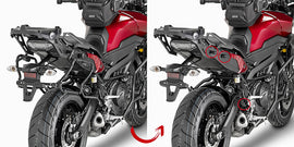 GIVI Side Case Hardware V35 270-6305 mounts and brackets for motorcycle side cases, shown on a black background.