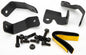 GIVI V35 side case hardware mount and brackets for motorcycle side case installation, shown on a black background.