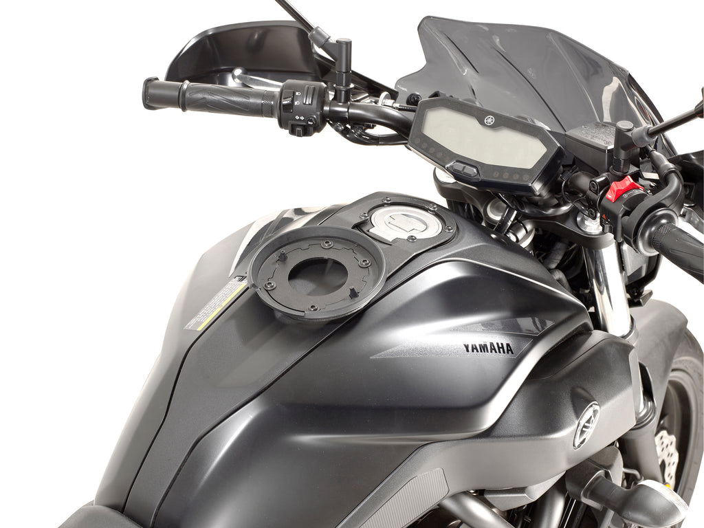 GIVI Tanklock mount 270-6087 bracket for motorcycle tanks, showing metal mounting plate and locking mechanism.