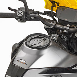 GIVI Tanklock Mount for KTM motorcycles, durable bracket designed for secure tank lock installation and easy access.