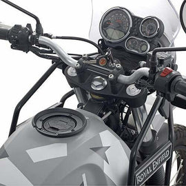 GIVI Tanklock Mount Roy Enf 270-6197 bracket for motorcycle tanklock system, durable metal construction, black finish.