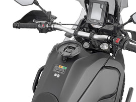 GIVI Tanklock Mount for Yamaha motorcycles, durable black bracket designed for secure accessory attachment.