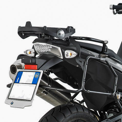 GIVI Top Case Hardware Mounts and Brackets for secure attachment of motorcycle top cases, shown in the image.