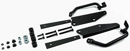 GIVI Top Case Hardware mount bracket for motorcycle top cases, shown in black with mounting clips and attachment points