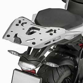 GIVI OEM top case hardware mount and bracket for motorcycle top cases, model 270-6291, in black metal with mounting components visible