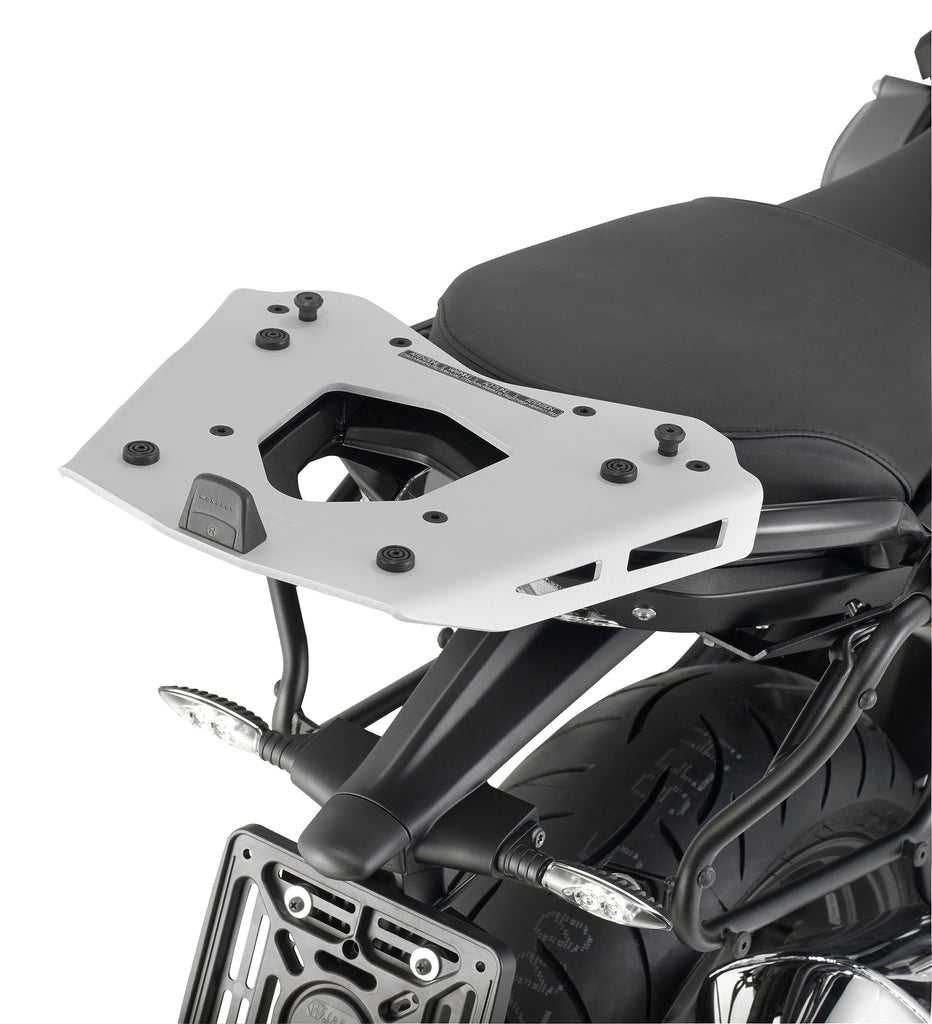 GIVI top case hardware mount bracket for motorcycle, OEM part 270-6293, shown in the image with mounting components