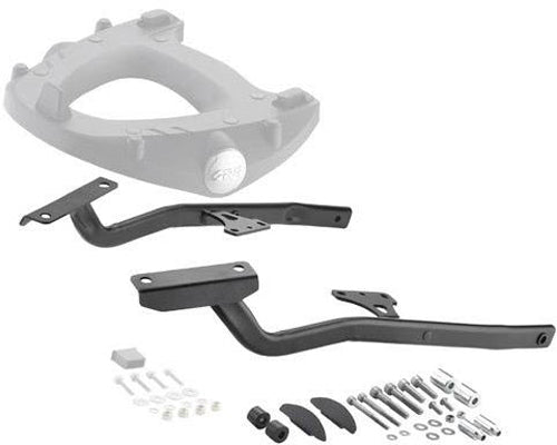 GIVI Top Case Sidearms 270-6207 mounting brackets for motorcycle top case, shown in black with metal attachment points