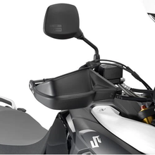 Load image into Gallery viewer, Black GIVI Hand Protectors Suz 270-6750 for motorcycle handlebar protection, designed for durability and style.