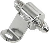 Goodridge Rear Brake Light Tee W/Bracket Chrome 817-01872