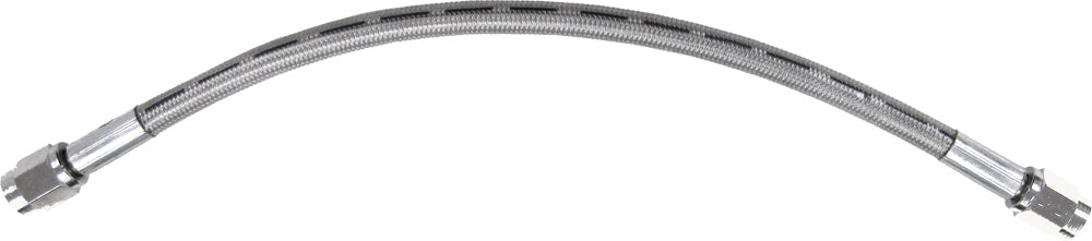 Clear 22-inch Goodridge universal brake line for vehicle braking systems, made of durable, flexible material.