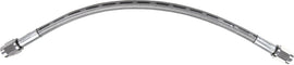 Clear 22-inch Goodridge universal brake line for vehicle braking systems, made of durable, flexible material.