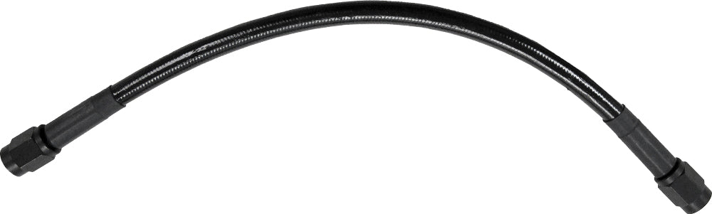 Goodridge universal brake line in ebony, 16-inch length, designed for vehicle braking systems, shown in the product image.