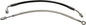 Goodridge hydraulic clutch line +4 for 2017-up Harley FLH motorcycles, durable control cable with fittings