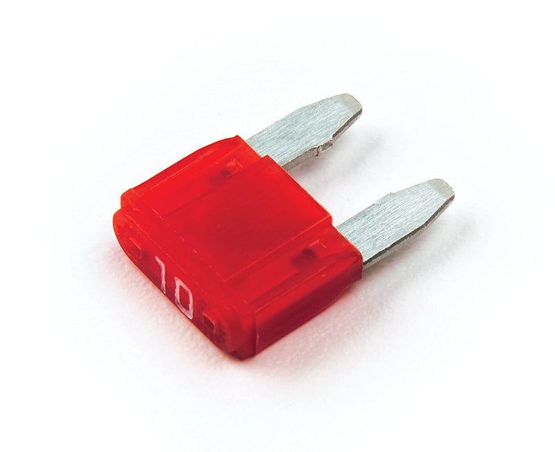 Grote Atm Fuse 10A electrical fuse pack with five fuses, showing the small cylindrical fuse components on a white background.