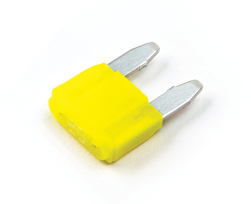 Grote Atm Fuse 20A, 5-pack, electrical fuse designed for circuit protection, shown in a close-up image.
