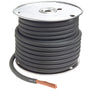 Grote 4-gauge black battery cable, 25-foot length, electrical wire for automotive and industrial use