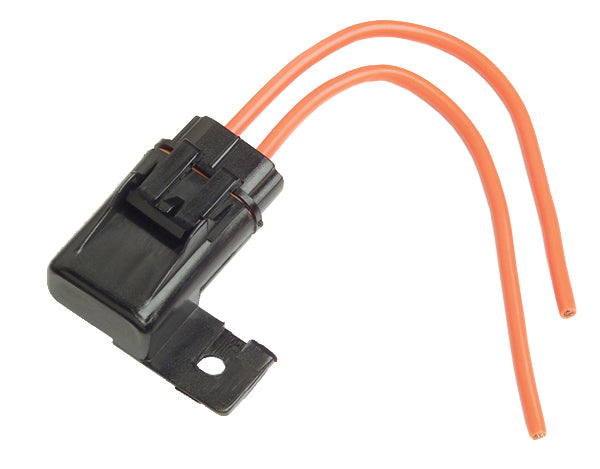 Grote 30 Amp fuse holder for electrical systems, featuring robust plastic casing and metal contacts for secure connections