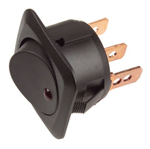 Load image into Gallery viewer, Grote 25 Amp LED switch with black housing and illuminated toggle, designed for industrial electrical applications.