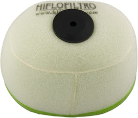 Hiflofiltro Air Filter 551-2024 for motorcycle, showing the clean, rectangular filter element with plastic frame.