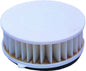 Hiflofiltro Air Filter 551-4607 for motorcycles, showing the clean, rectangular filter with pleated paper media in a black frame.