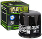 Hiflofiltro Oil Filter 550-0175, a replacement oil filter for motorcycles, showing the cylindrical filter with Hiflofiltro branding.