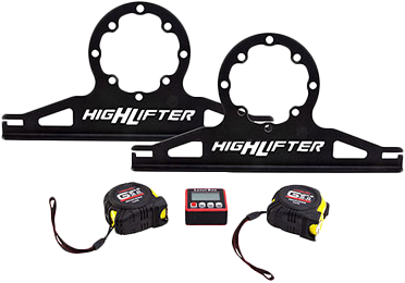 High Lifter Products steering toe alignment kit HL-Tool-AK 63-7100, a tools set for vehicle wheel alignment adjustment.