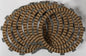Hinson Fiber clutch plates kit with 8 plates, model 151-6105, for high-performance vehicle clutch system, shown in the image.