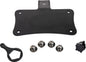 Hofmann black laydown license plate mount with secure bracket for easy installation on vehicles