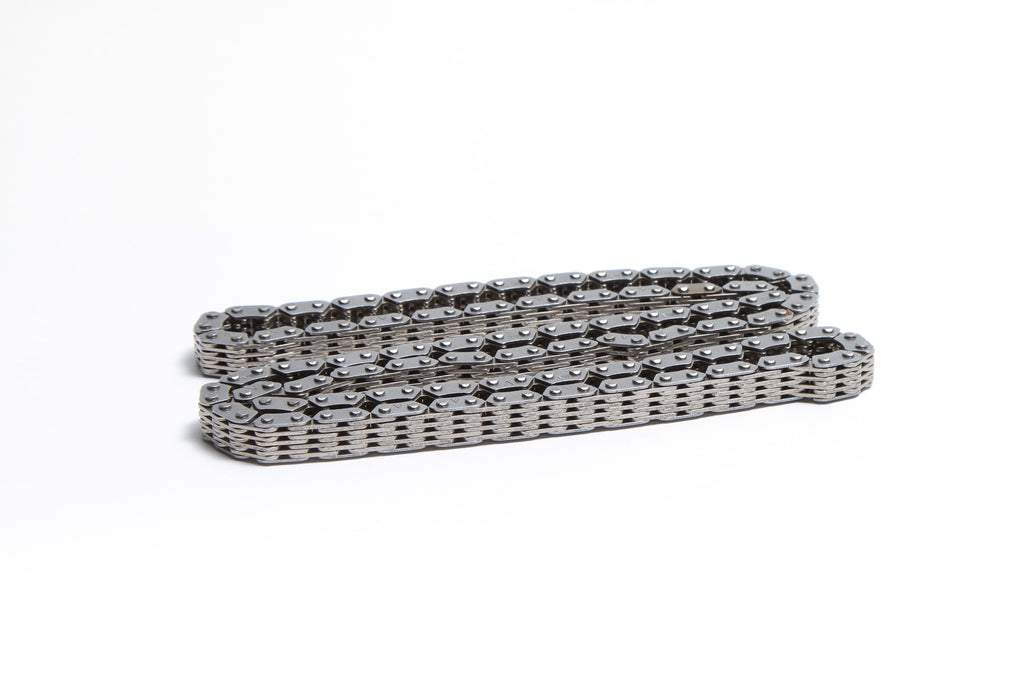 Hot Cams engine cam chain 688-0039 shown on a clean surface, designed for motorcycle engine performance and durability.
