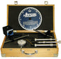 Hot Cams Engine Installation Kit 68-2075 with various parts and tools for motorcycle engine assembly, laid out on a surface.