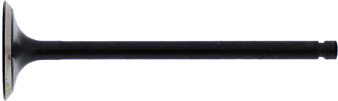 Hot Cams steel intake valve for engine, part number 688-2035, with detailed close-up of the shiny metal valve.