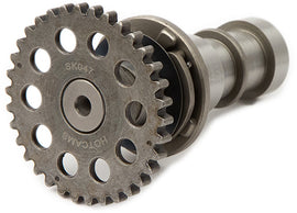 Hot Cams Racing Cam Stage 1 engine part with detailed metal components for motorcycle performance enhancement.