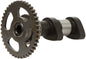 Hot Cams Racing Cam Stage 1 engine part for motorcycles, showing the camshaft with detailed metal components.