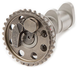 Hot Cams Racing Cam Stage 2 engine part with metal components and branding, designed for high-performance motorcycle engines.