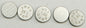 Hot Cams engine valve shims, 8.90x1.92mm, set of 5, for motorcycle engine maintenance and valve adjustment.