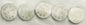 Hot Cams engine valve shims, 9.48x2.80mm, 5-pack, for motorcycle valve adjustment, with brand name visible on the product.