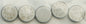 Hot Cams engine valve shims, 9.48x3.00mm, 5-pack, designed for motorcycle engine maintenance and valve adjustments.
