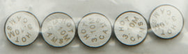 Hot Cams engine valve shims, 9.48x3.10mm, 5-piece pack, for motorcycle valve adjustment, with visible shims and packaging.