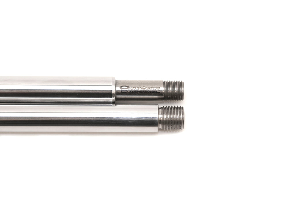 Hygear Suspension shock shaft for Fox 1/2-inch x 9.7-inch solid suspension component, durable and high-quality.