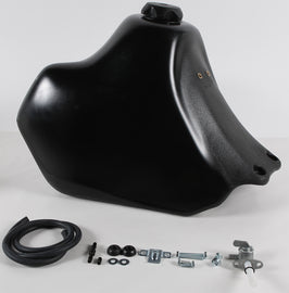Black IMS Fuel Tank, 4.9 gallons capacity, durable plastic construction, suitable for various fuel storage needs.