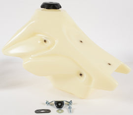 IMS Fuel Tank Natural 3.2 Gallon, durable plastic container with a secure cap, designed for fuel storage and transportation.