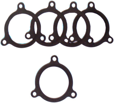 James Gasket aircleaner backplate foam gaskets for touring bikes, set of five, used for sealing air filters.
