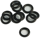 James Gasket O-ring gasket for Keihin carbs, black rubber seals, set of 10, compatible with Keihin motorcycle carburetors.