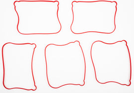 James Gasket rocker cover outer gasket set with five seals, compatible with 17362-07 and 681-5270 engine models.