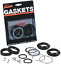 James Gasket seal fork gasket kit for Harley Sportster, includes gaskets and seals for engine repair and maintenance.